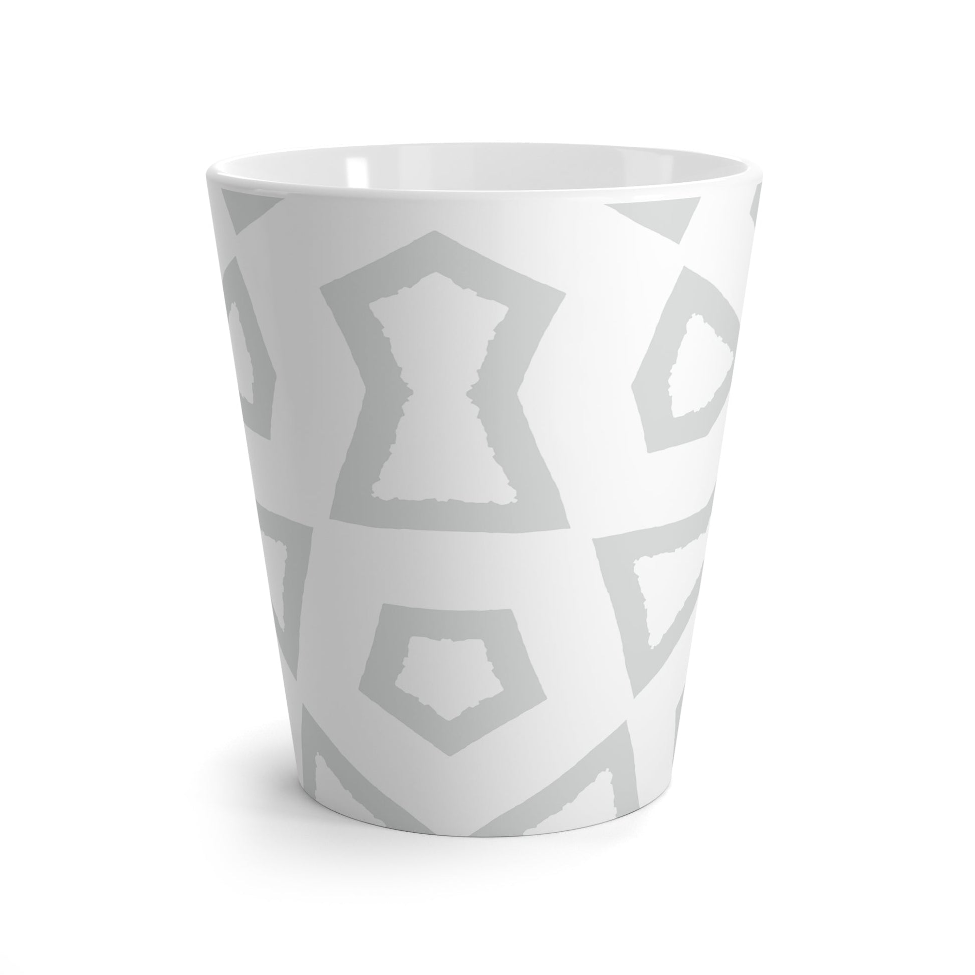 350 mL / 12oz Graphic Art Latte Mug | CALM-1214-533-392