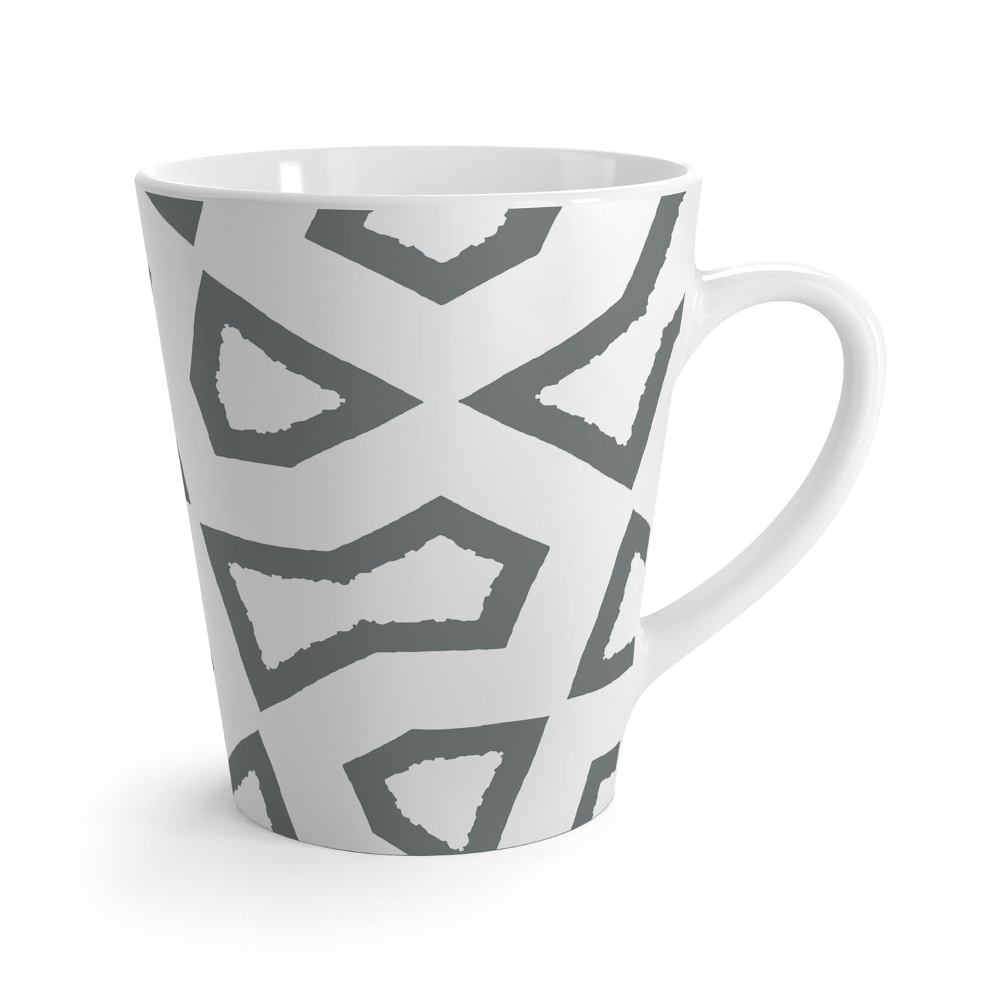 350 mL / 12oz Graphic Art Latte Mug | CALM-1213-467-392