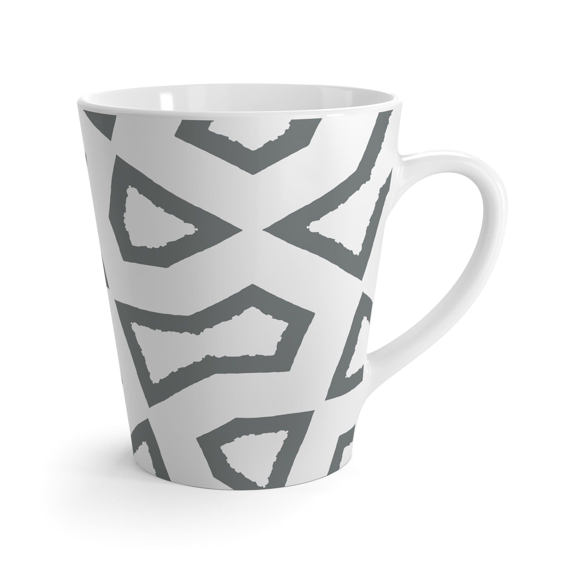 350 mL / 12oz Graphic Art Latte Mug | CALM-1213-467-392