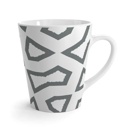 350 mL / 12oz Graphic Art Latte Mug | CALM-1213-467-392