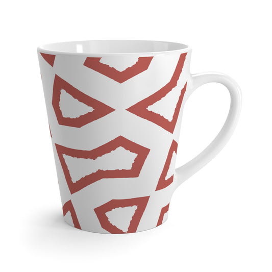 350 mL / 12oz Graphic Art Latte Mug | CALM-1137-B00-392