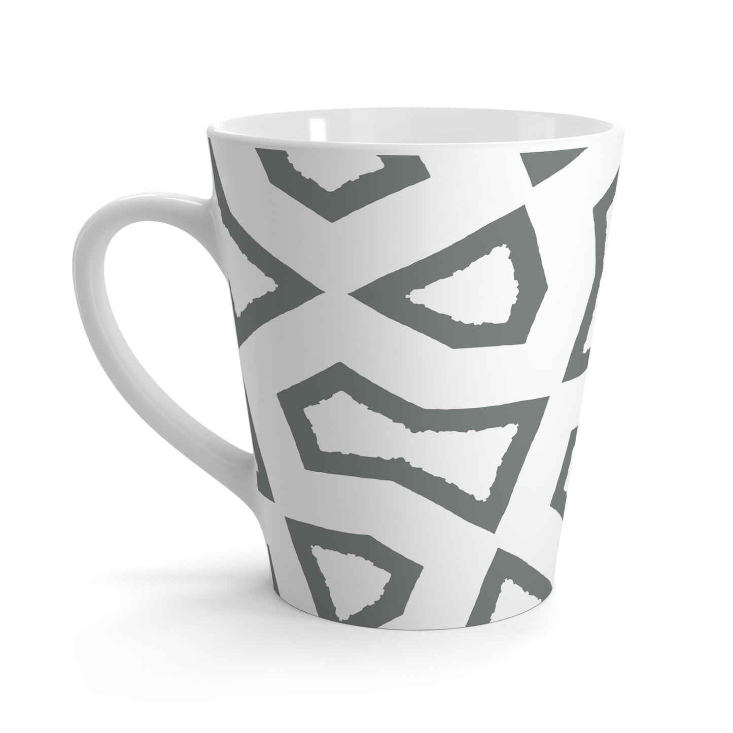 350 mL / 12oz Graphic Art Latte Mug | CALM-1213-467-392