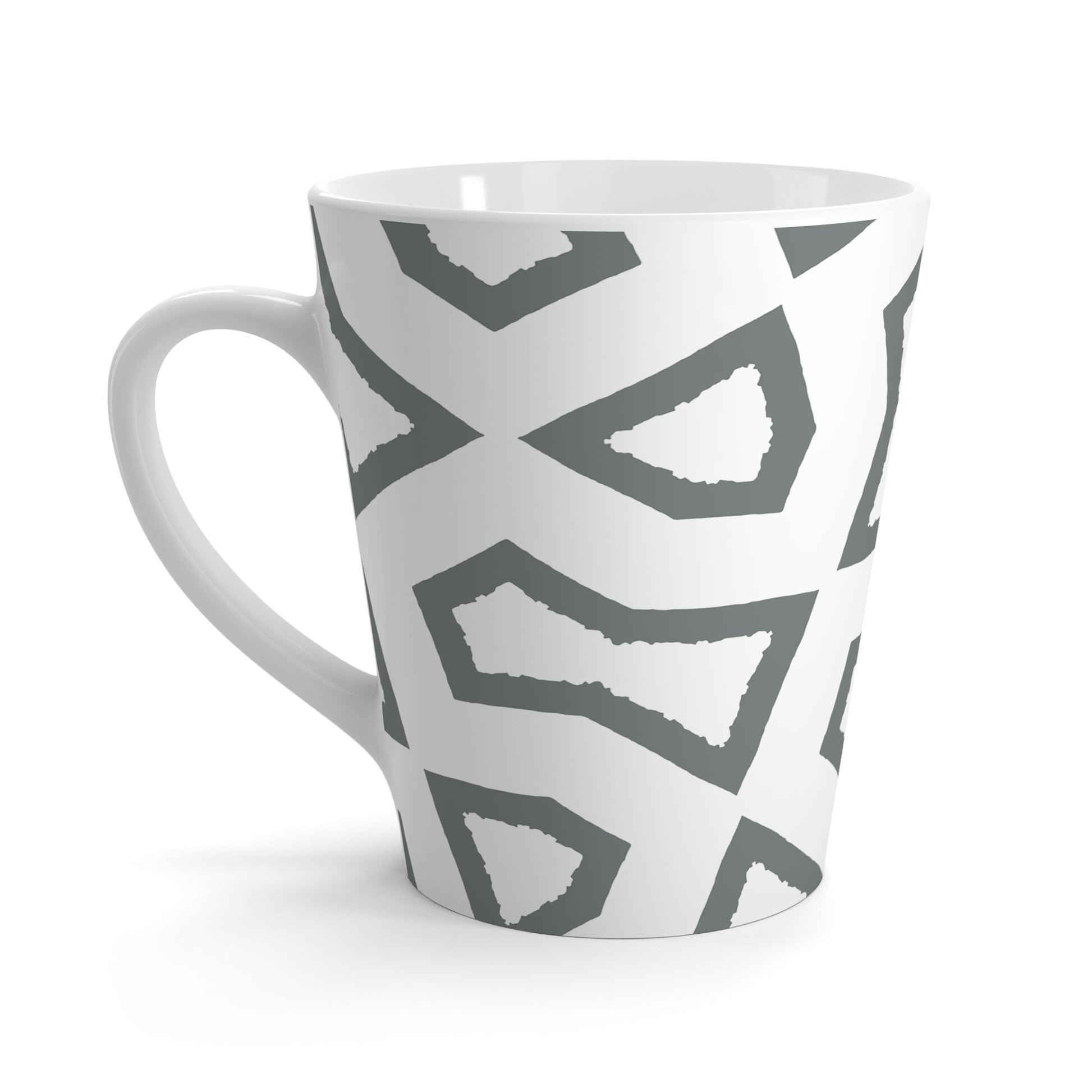 350 mL / 12oz Graphic Art Latte Mug | CALM-1213-467-392