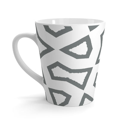 350 mL / 12oz Graphic Art Latte Mug | CALM-1213-467-392