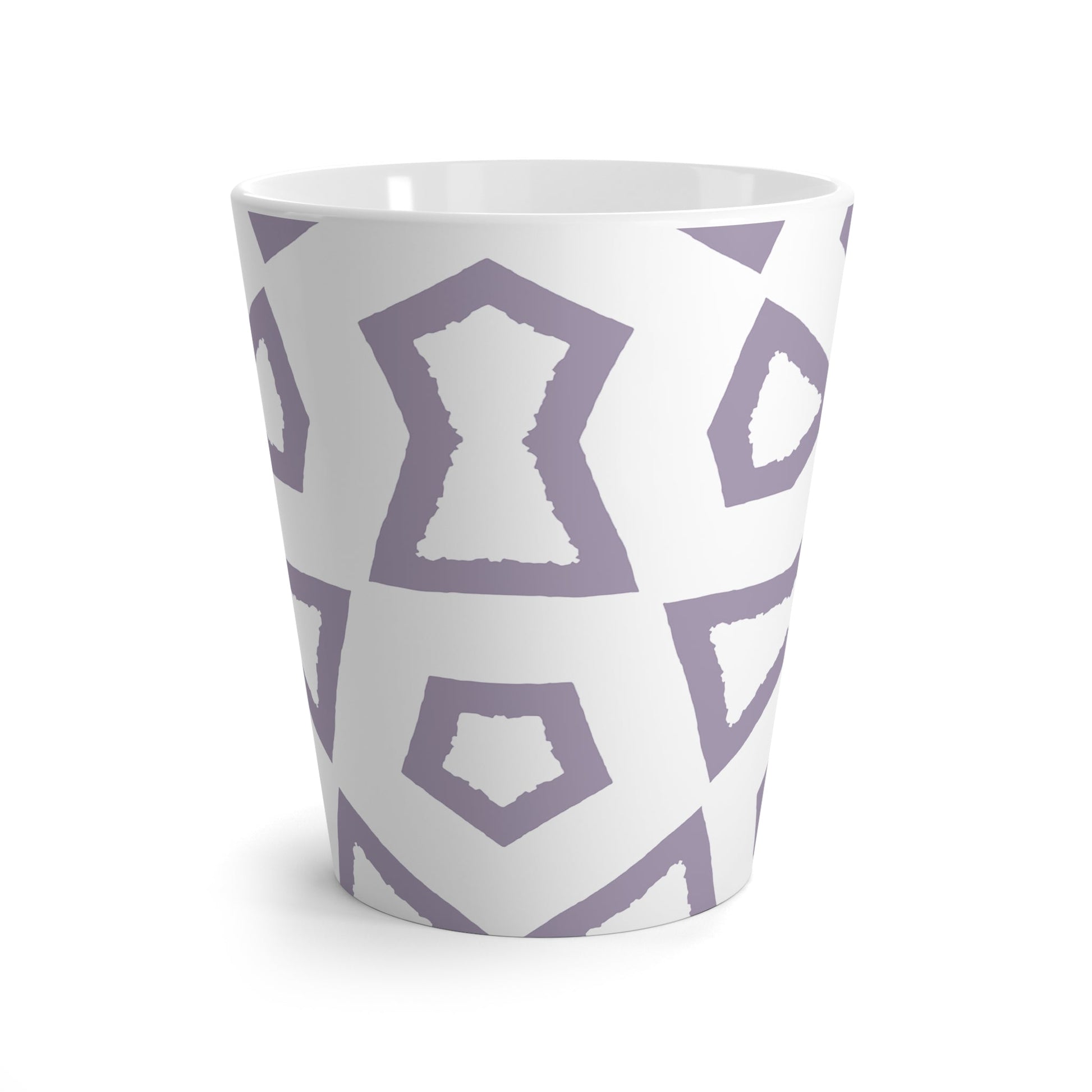 350 mL / 12oz Graphic Art Latte Mug | CALM-1143-133-392