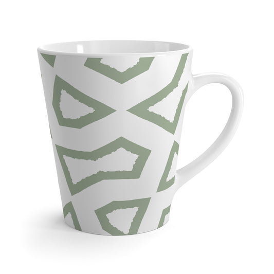 350 mL / 12oz Graphic Art Latte Mug | CALM-1052-275-392