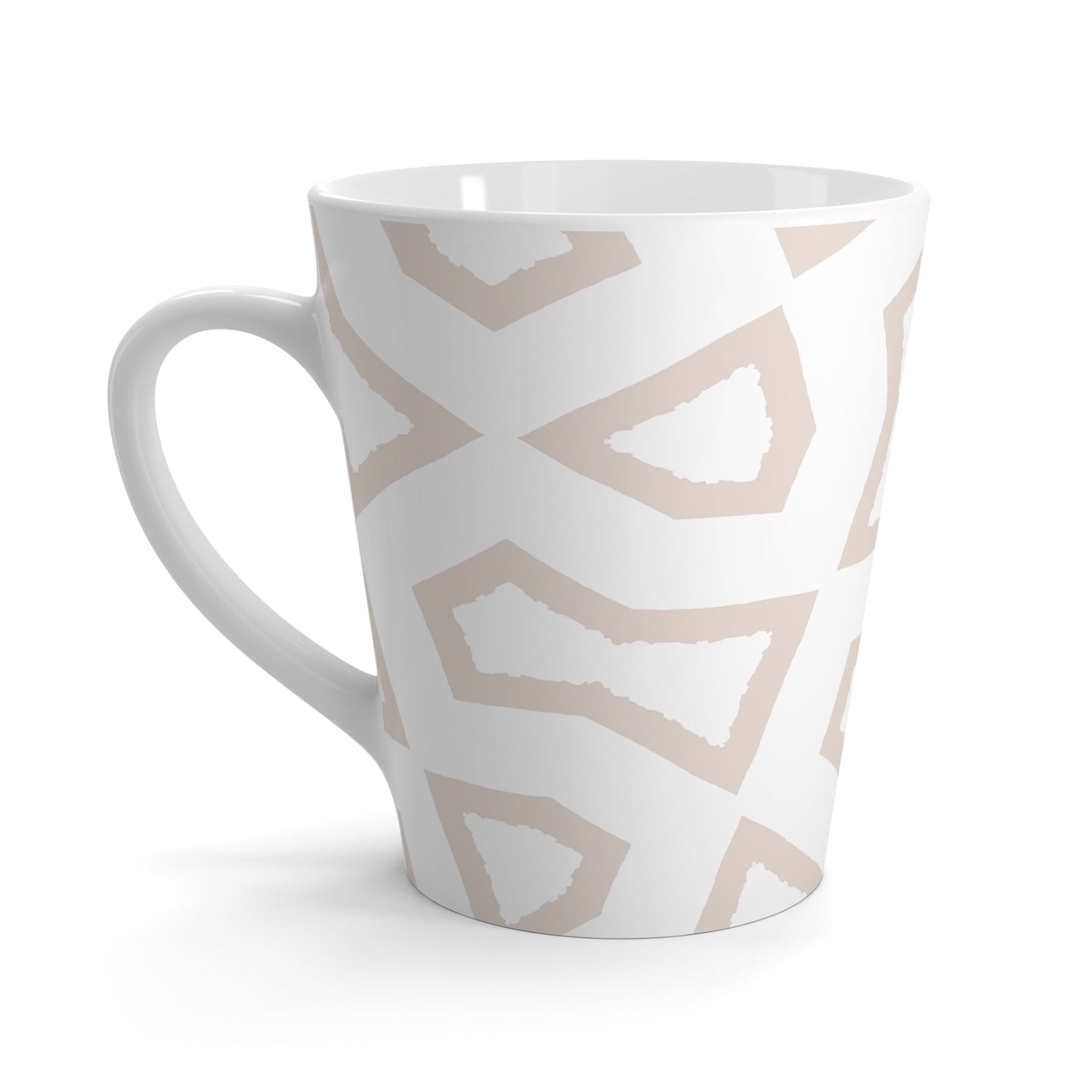 350 mL / 12oz Graphic Art Latte Mug | CALM-1132-300-392
