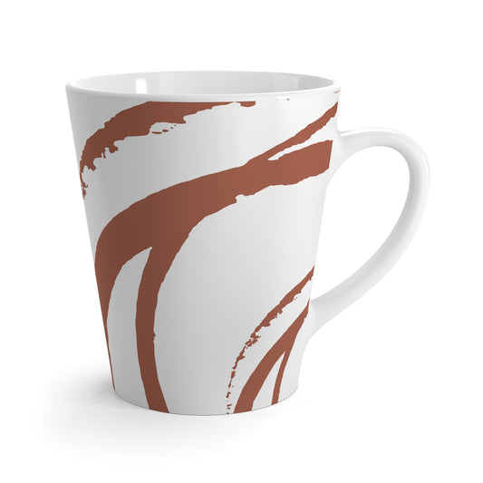 350 mL / 12oz Graphic Art Latte Mug | CALM-1133-a67-112