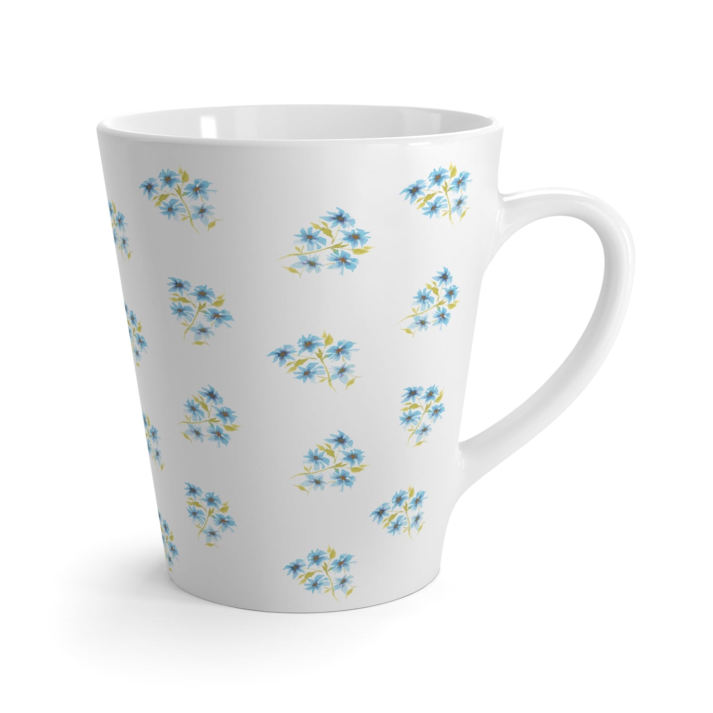 350 mL / 12oz Fine Art Watercolor Latte Mug, CALM-1435