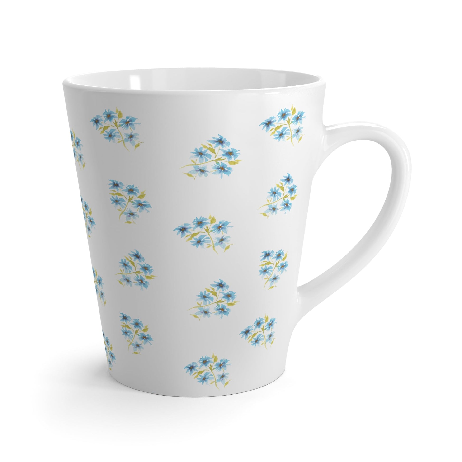 350 mL / 12oz Fine Art Watercolor Latte Mug, CALM-1435