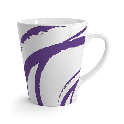 350 mL / 12oz Graphic Art Latte Mug | CALM-1071-100-112