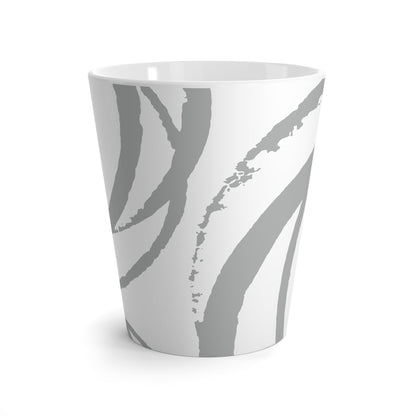 350 mL / 12oz Graphic Art Latte Mug | CALM-1221-233-112