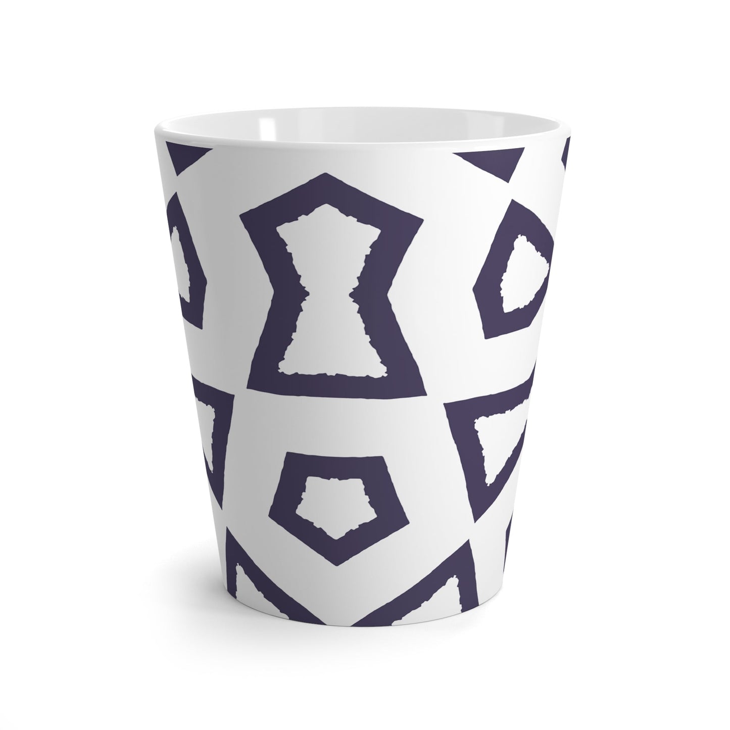 350 mL / 12oz Graphic Art Latte Mug | CALM-1261-100-392