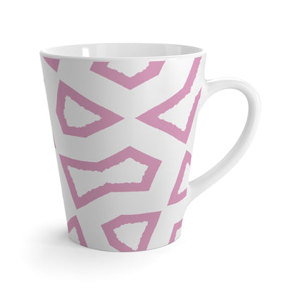 350 mL / 12oz Graphic Art Latte Mug | CALM-1081-167-392