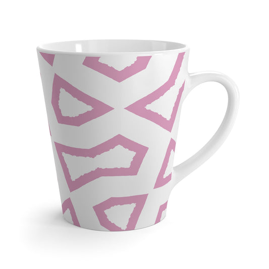350 mL / 12oz Graphic Art Latte Mug | CALM-1081-167-392