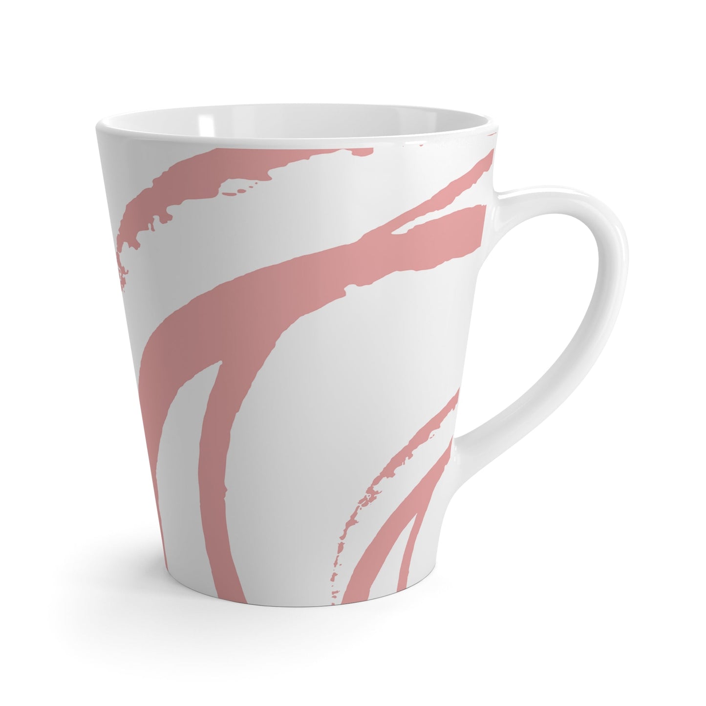350 mL / 12oz Graphic Art Latte Mug | CALM-1383-675-112