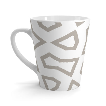 350 mL / 12oz Graphic Art Latte Mug | CALM-1202-200-392
