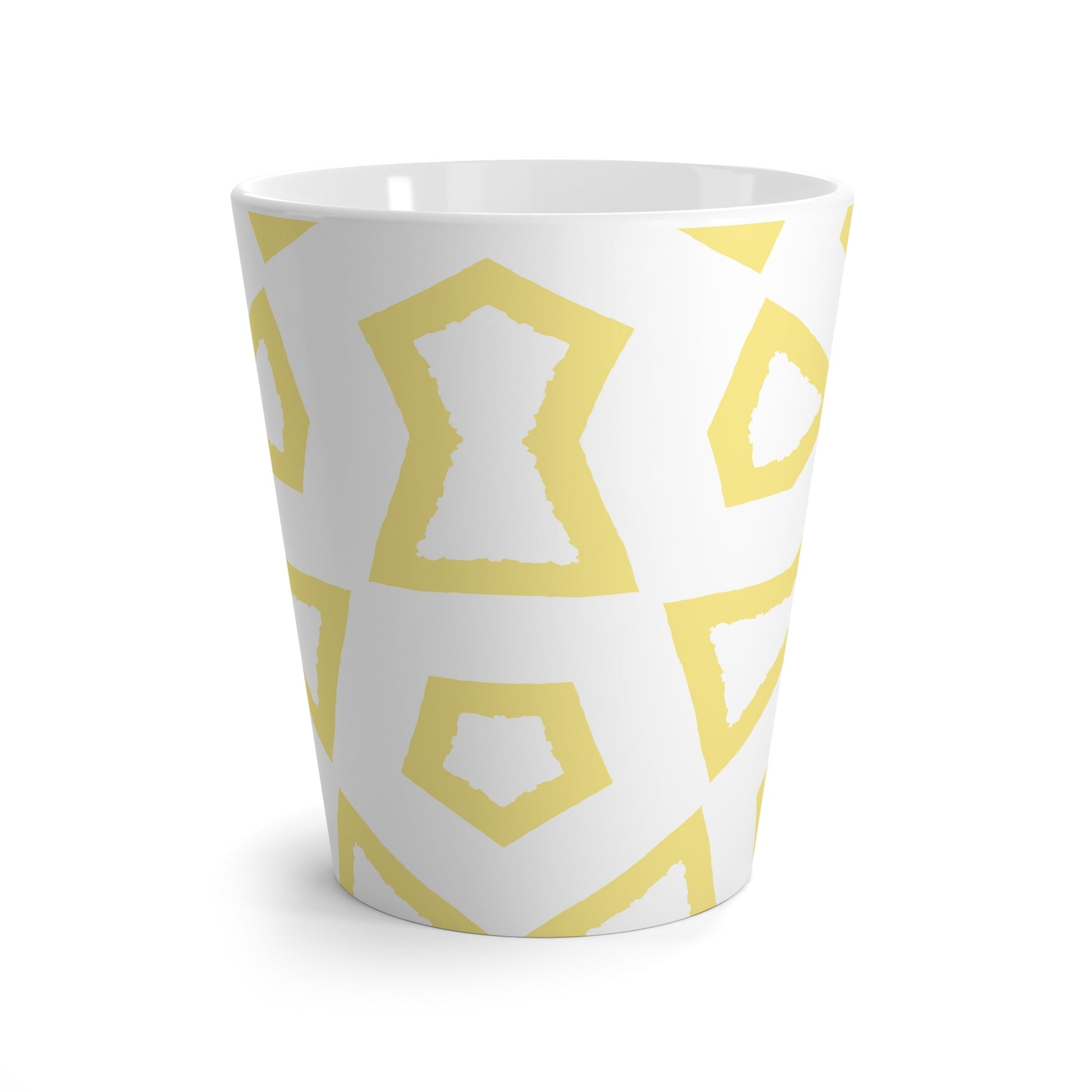 350 mL / 12oz Graphic Art Latte Mug | CALM-1041-167-392