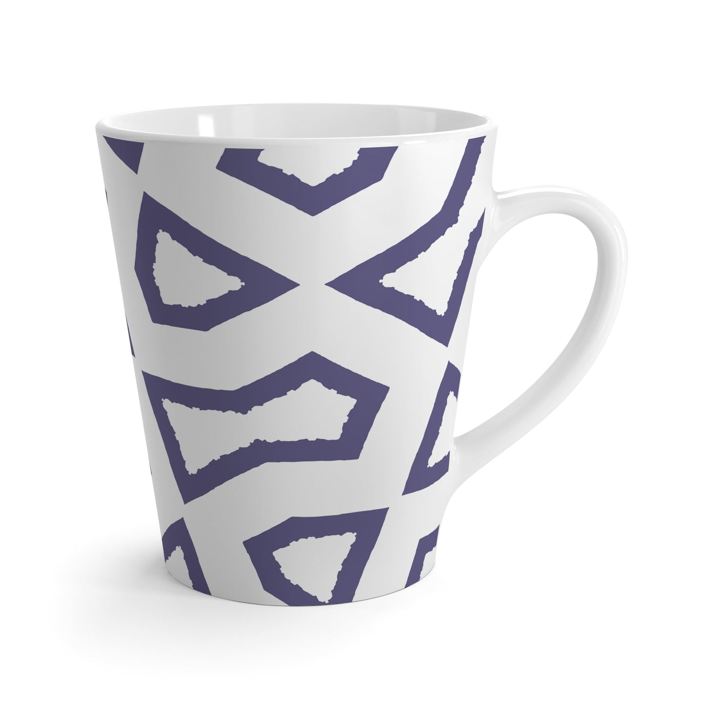 350 mL / 12oz Graphic Art Latte Mug | CALM-1092-175-392