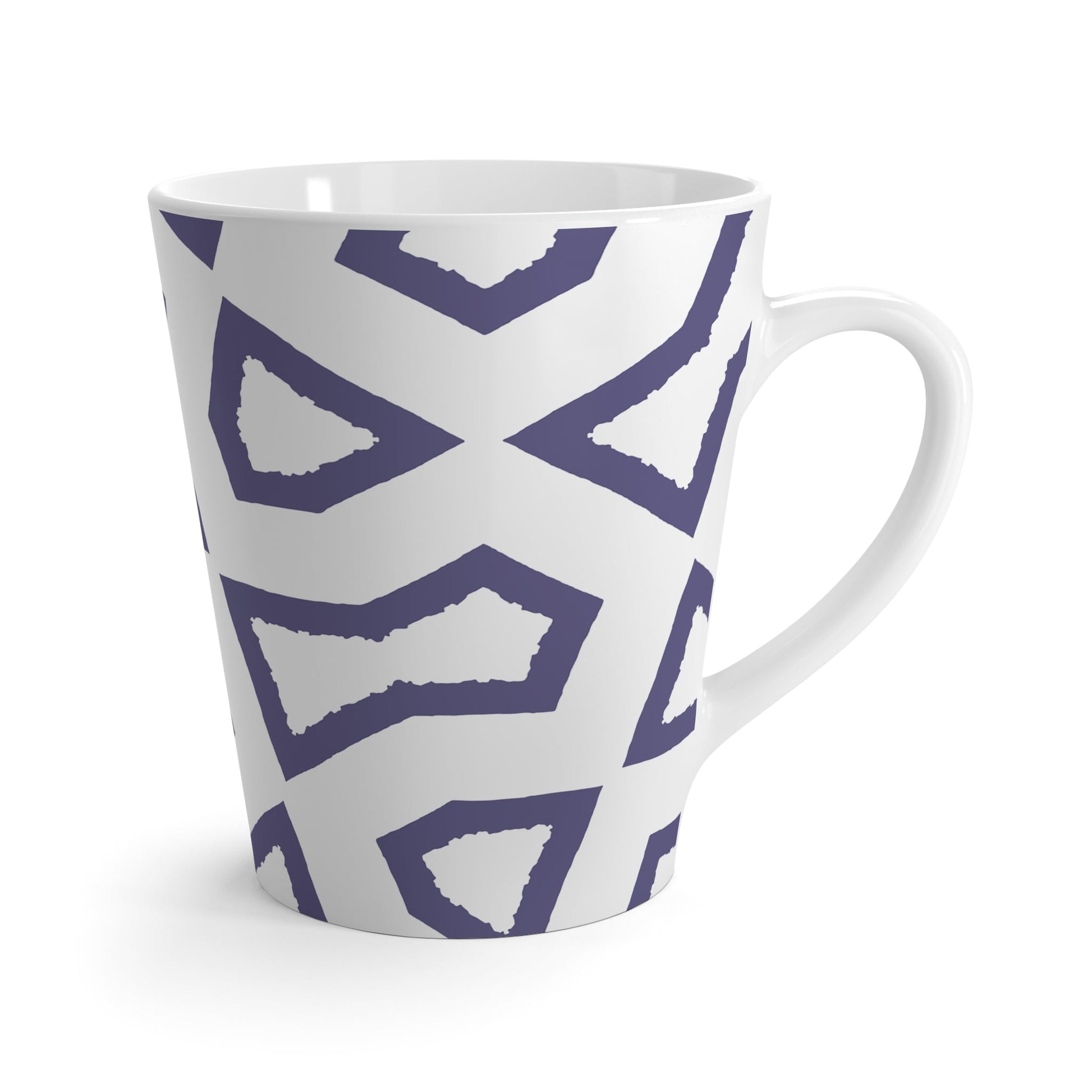 350 mL / 12oz Graphic Art Latte Mug | CALM-1092-175-392