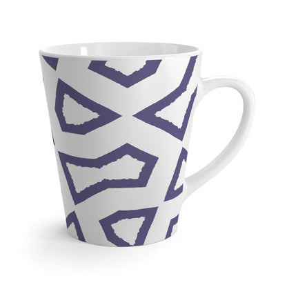 350 mL / 12oz Graphic Art Latte Mug | CALM-1092-175-392