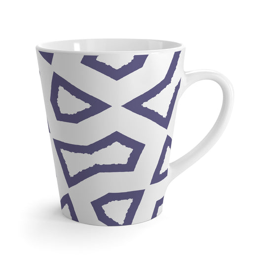 350 mL / 12oz Graphic Art Latte Mug | CALM-1092-175-392