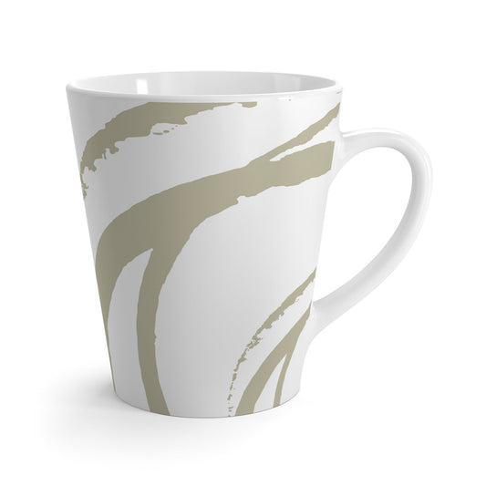 350 mL / 12oz Graphic Art Latte Mug | CALM-1263-267-112