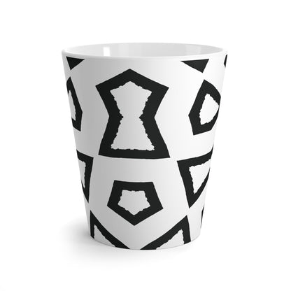 350 mL / 12oz Graphic Art Latte Mug | CALM-1010-392