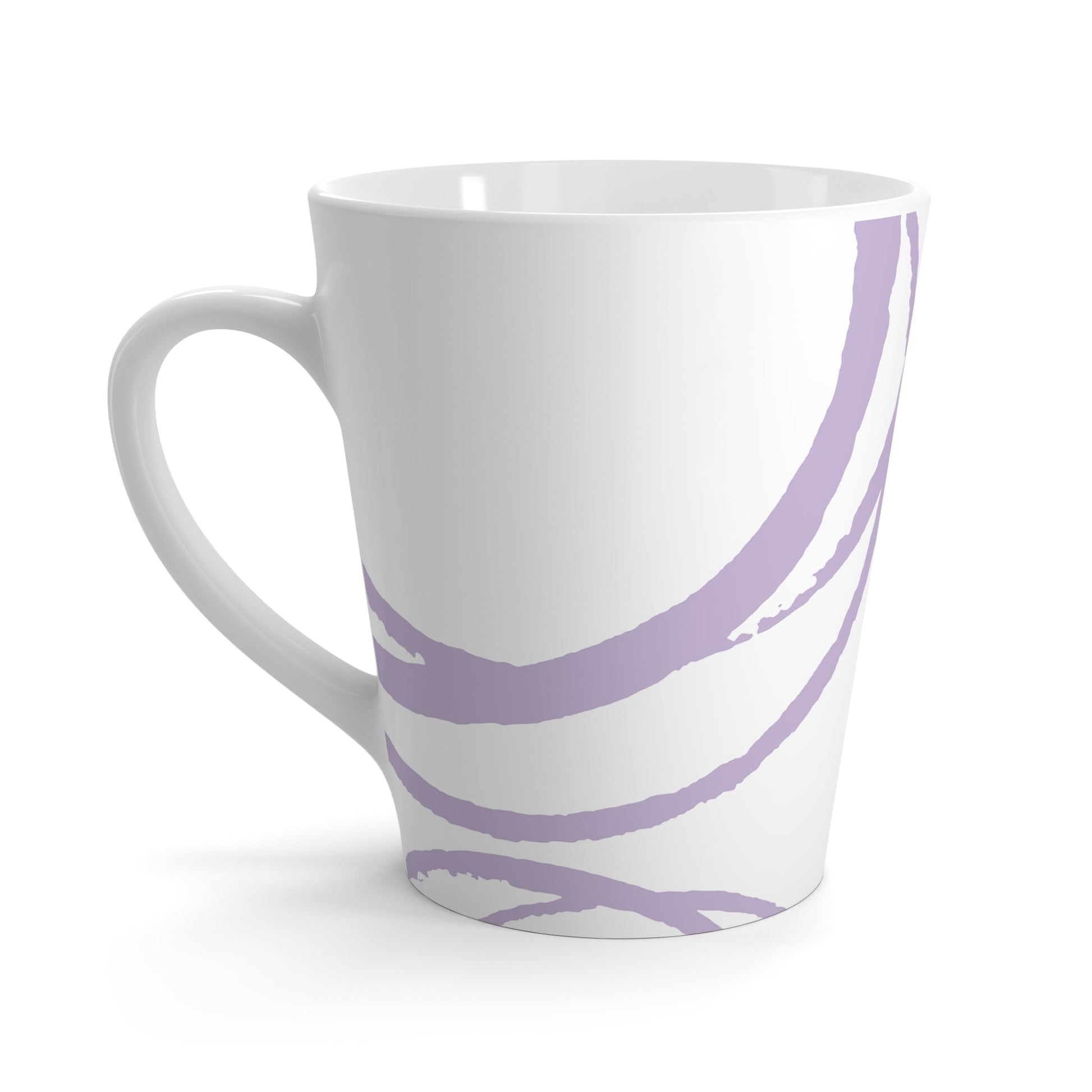 350 mL / 12oz Graphic Art Latte Mug | CALM-1251-150-112