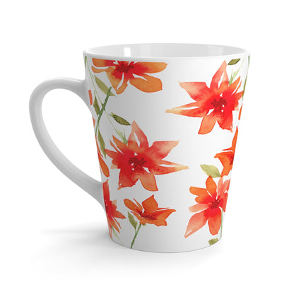 350 mL / 12oz Fine Art Watercolor Latte Mug, CALM-1414