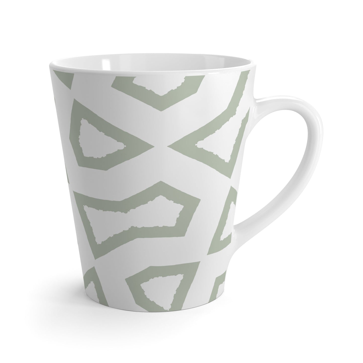 350 mL / 12oz Graphic Art Latte Mug | CALM-1052-250-392