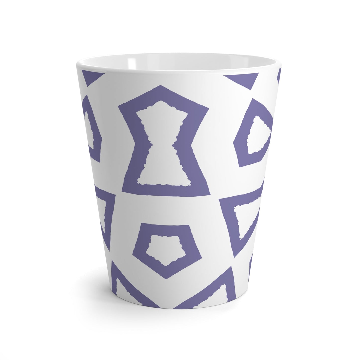 350 mL / 12oz Graphic Art Latte Mug | CALM-1111-300-392