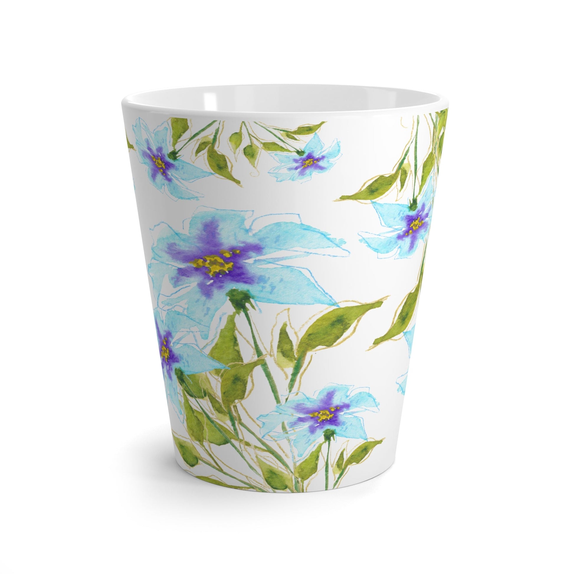 350 mL / 12oz Fine Art Watercolor Latte Mug, CALM-1374