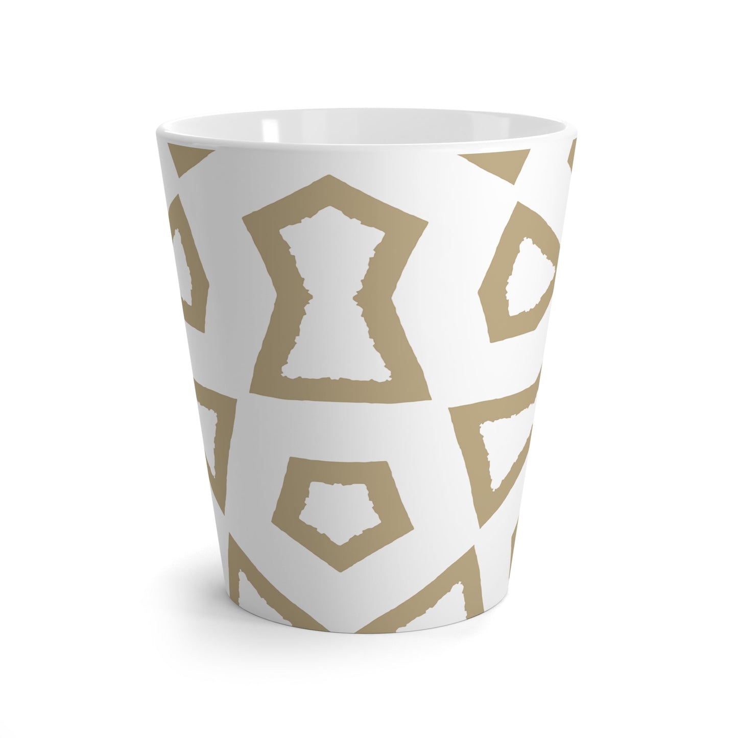 350 mL / 12oz Graphic Art Latte Mug | CALM-1136-567-392