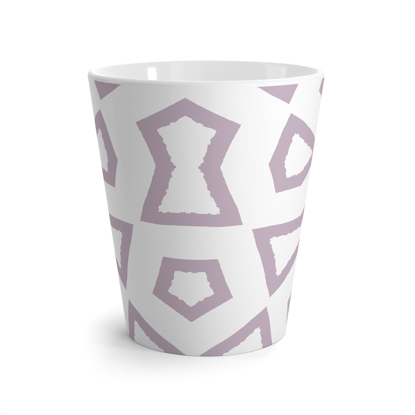 350 mL / 12oz Graphic Art Latte Mug | CALM-1252-267-392