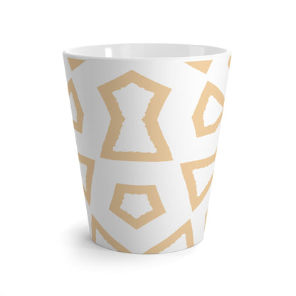 350 mL / 12oz Graphic Art Latte Mug | CALM-1232-367-392