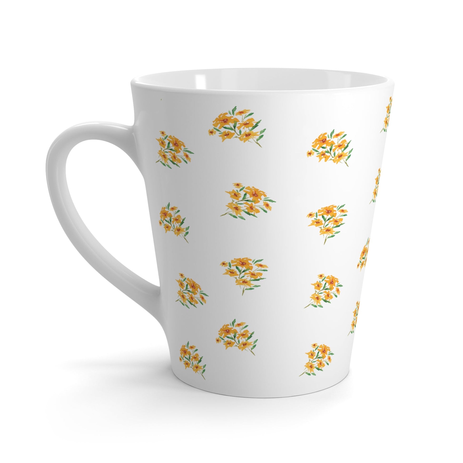 350 mL / 12oz Fine Art Watercolor Latte Mug, CALM-1315