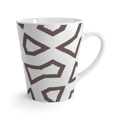 350 mL / 12oz Graphic Art Latte Mug | CALM-1222-400-392