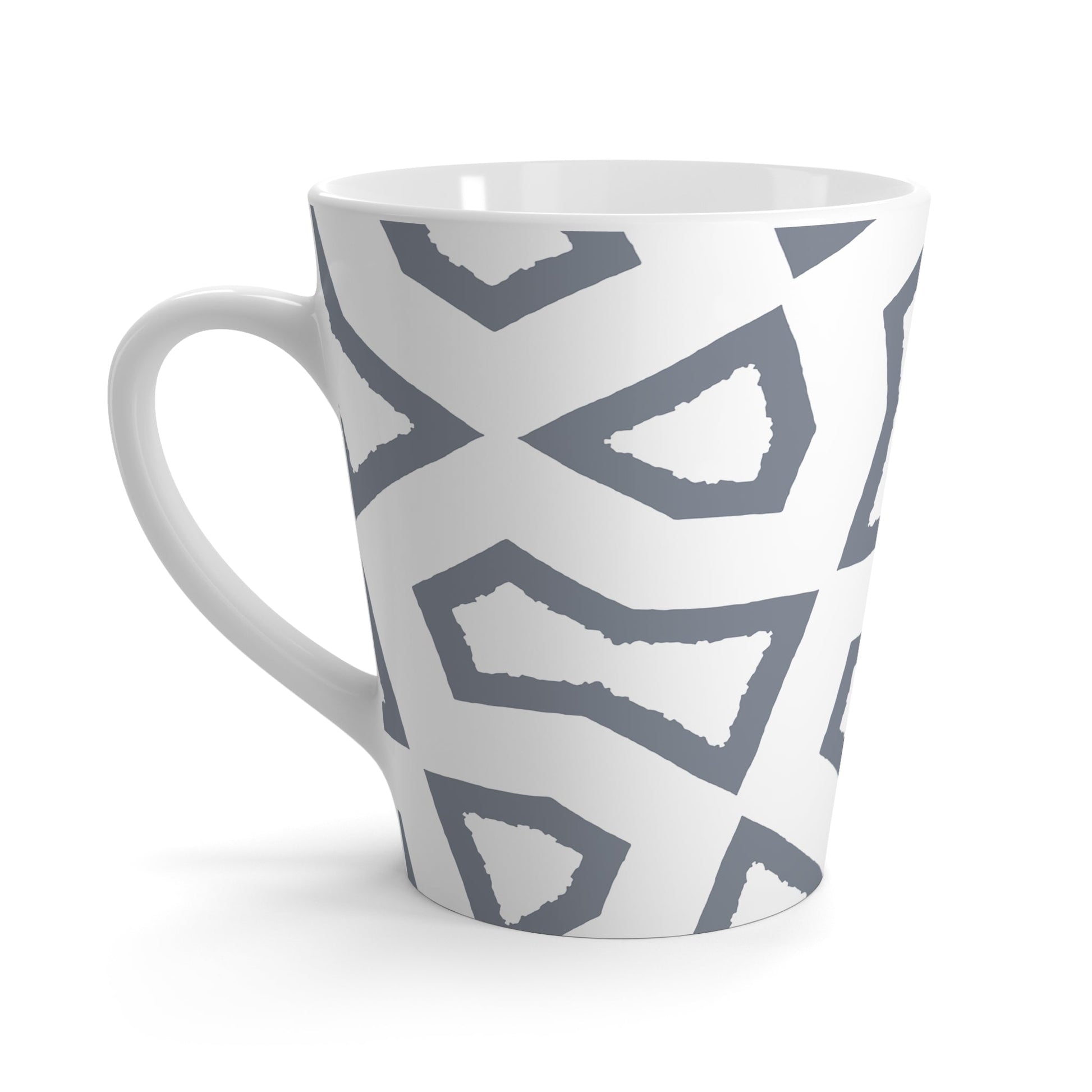350 mL / 12oz Graphic Art Latte Mug | CALM-1221-200-392