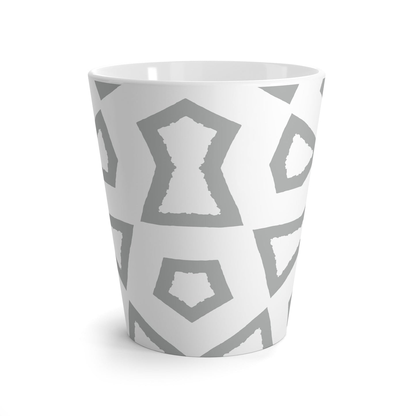 350 mL / 12oz Graphic Art Latte Mug | CALM-1221-233-392