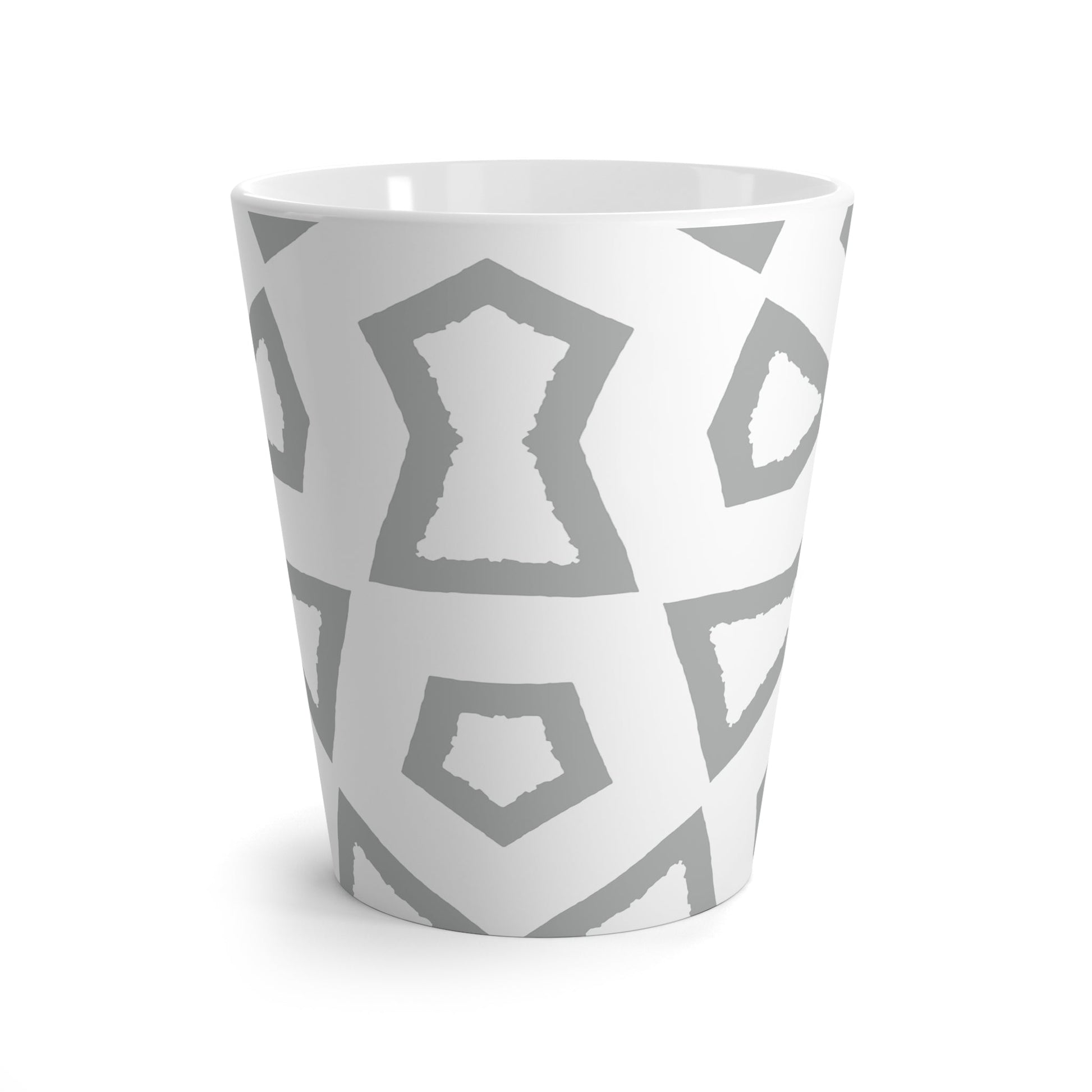 350 mL / 12oz Graphic Art Latte Mug | CALM-1221-233-392