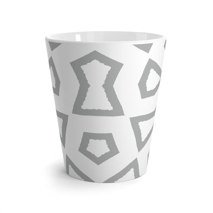 350 mL / 12oz Graphic Art Latte Mug | CALM-1221-233-392