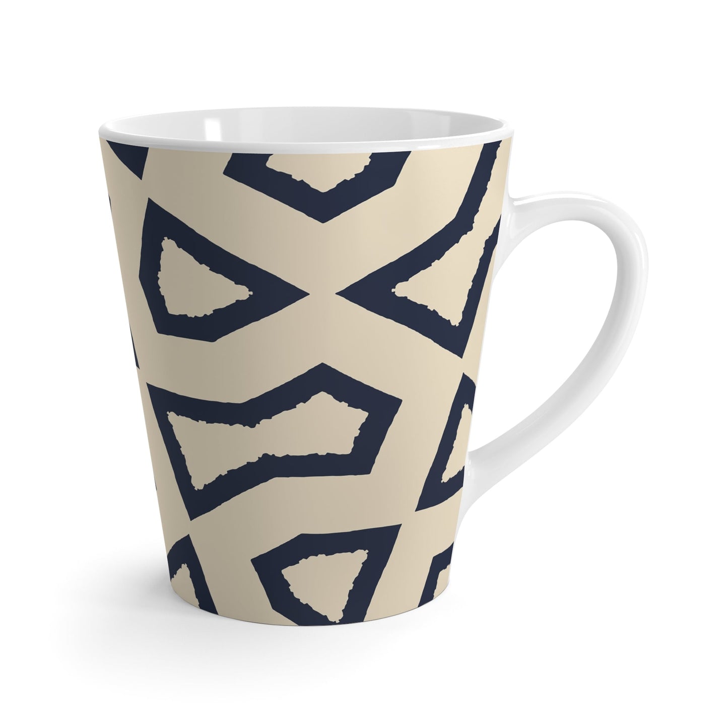 350 mL / 12oz Graphic Art Latte Mug | CALM-1275-500-392