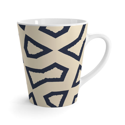 350 mL / 12oz Graphic Art Latte Mug | CALM-1275-500-392