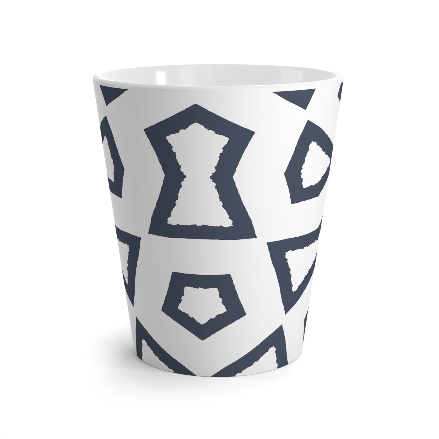 350 mL / 12oz Graphic Art Latte Mug | CALM-1221-100-392