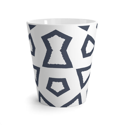 350 mL / 12oz Graphic Art Latte Mug | CALM-1221-100-392