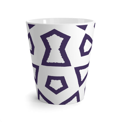 350 mL / 12oz Graphic Art Latte Mug | CALM-1143-100-392
