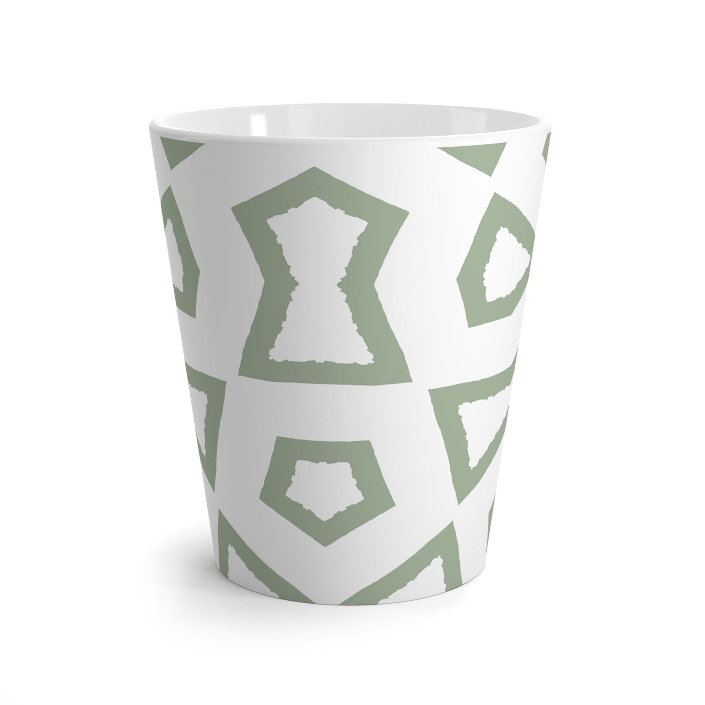 350 mL / 12oz Graphic Art Latte Mug | CALM-1052-275-392