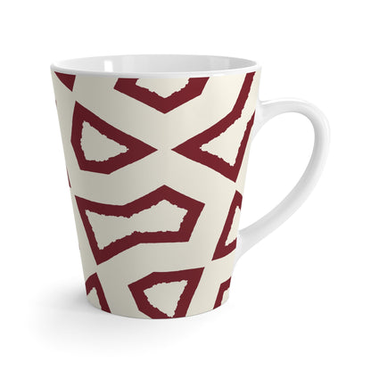 350 mL / 12oz Graphic Art Latte Mug | CALM-1283-300-392