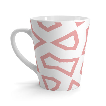 350 mL / 12oz Graphic Art Latte Mug | CALM-1383-675-392